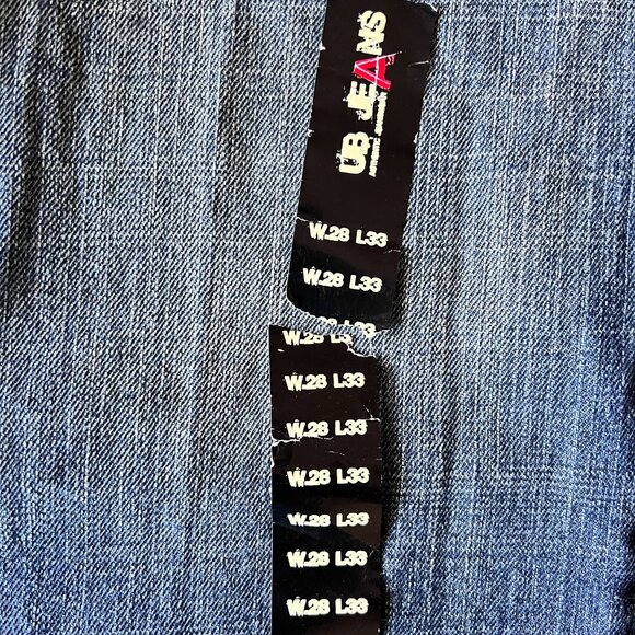 BNWT Urban Behaviour Teen 406 Jeans 28x33 Flare 10.5 width - Picture 4 of 7